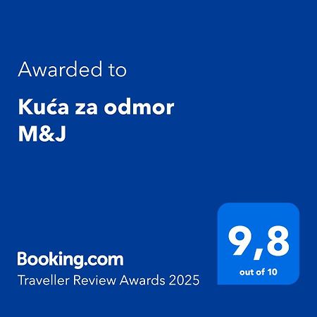 本科瓦茨Kuca Za Odmor M&J别墅 外观 照片
